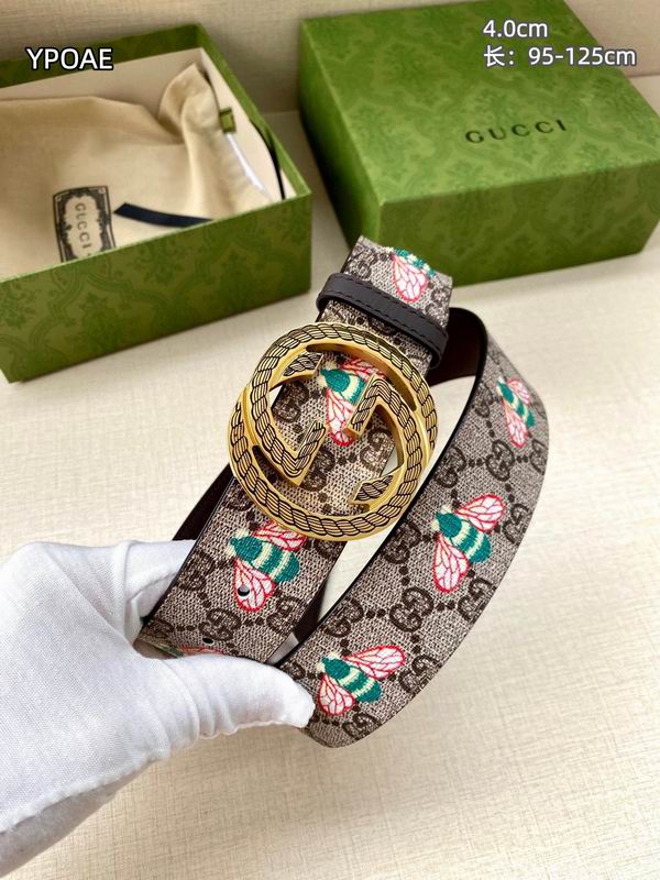 Gucci belt 40mmX95-125cm 8L (121)