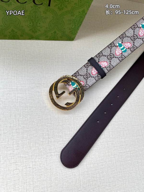 Gucci belt 40mmX95-125cm 8L (122)