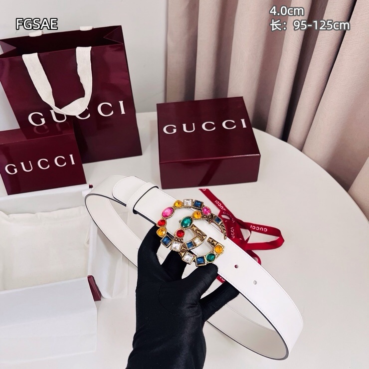 Gucci belt 40mmX95-125cm 8L (13)