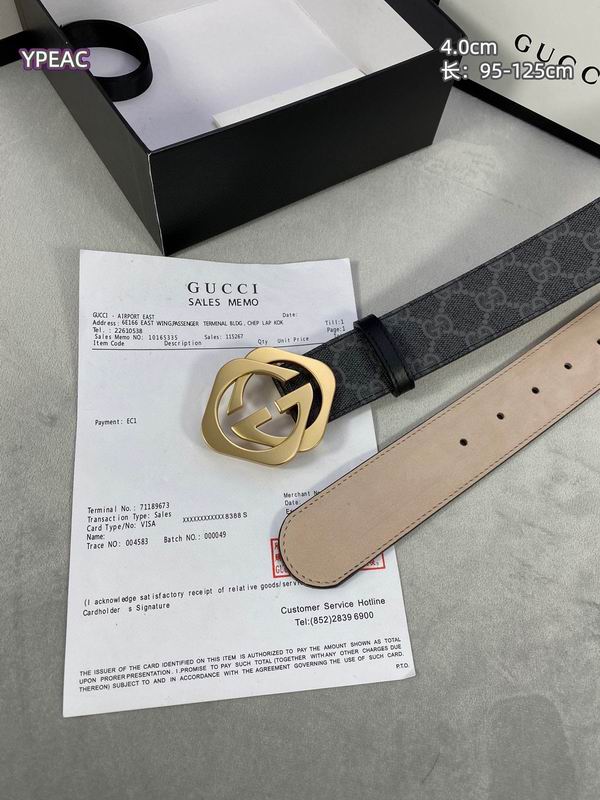 Gucci belt 40mmX95-125cm 8L (16)