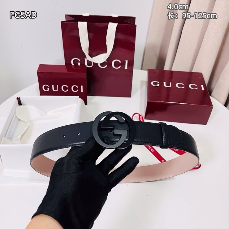 Gucci belt 40mmX95-125cm 8L (16)