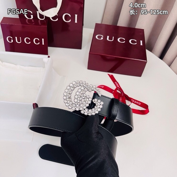 Gucci belt 40mmX95-125cm 8L (16)