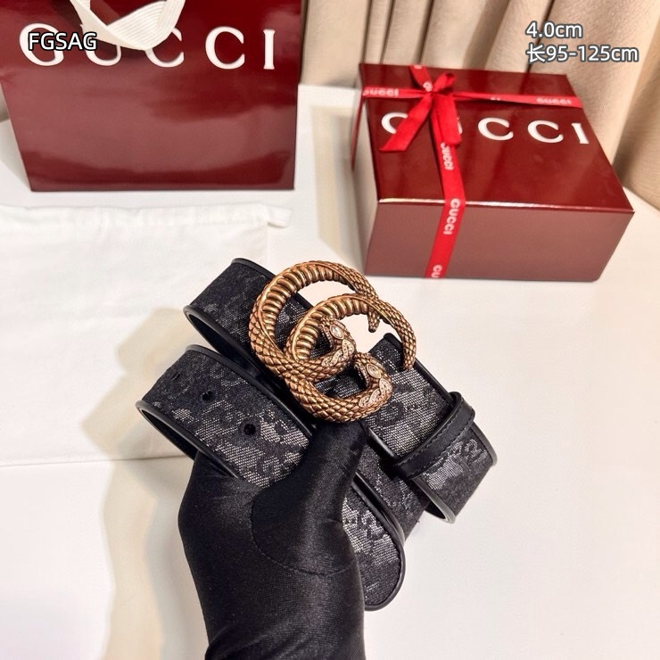 Gucci belt 40mmX95-125cm 8L (17)