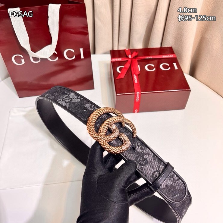 Gucci belt 40mmX95-125cm 8L (18)
