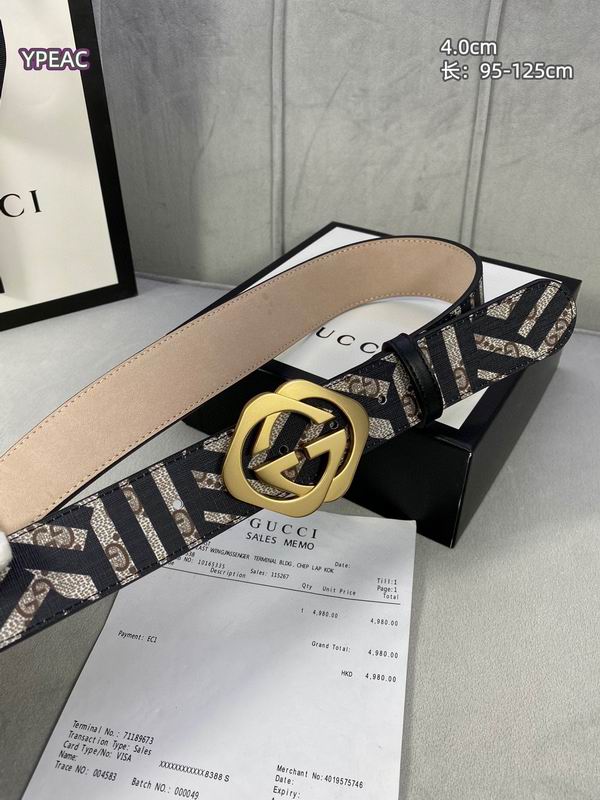 Gucci belt 40mmX95-125cm 8L (2)