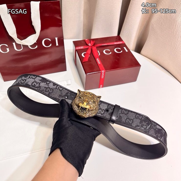 Gucci belt 40mmX95-125cm 8L (3)