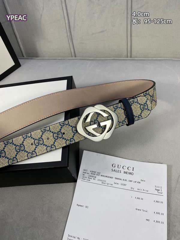 Gucci belt 40mmX95-125cm 8L (30)