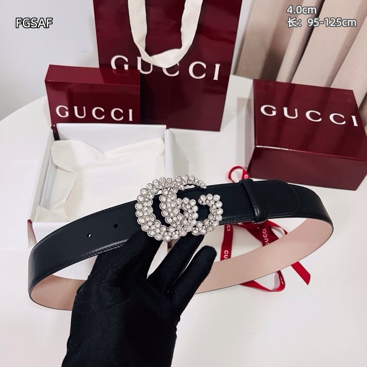 Gucci belt 40mmX95-125cm 8L (35)