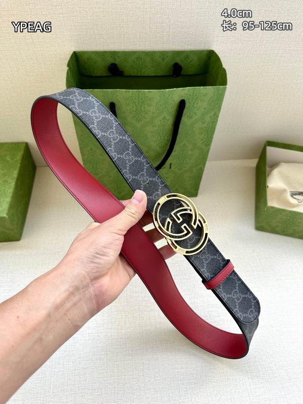 Gucci belt 40mmX95-125cm 8L (36)