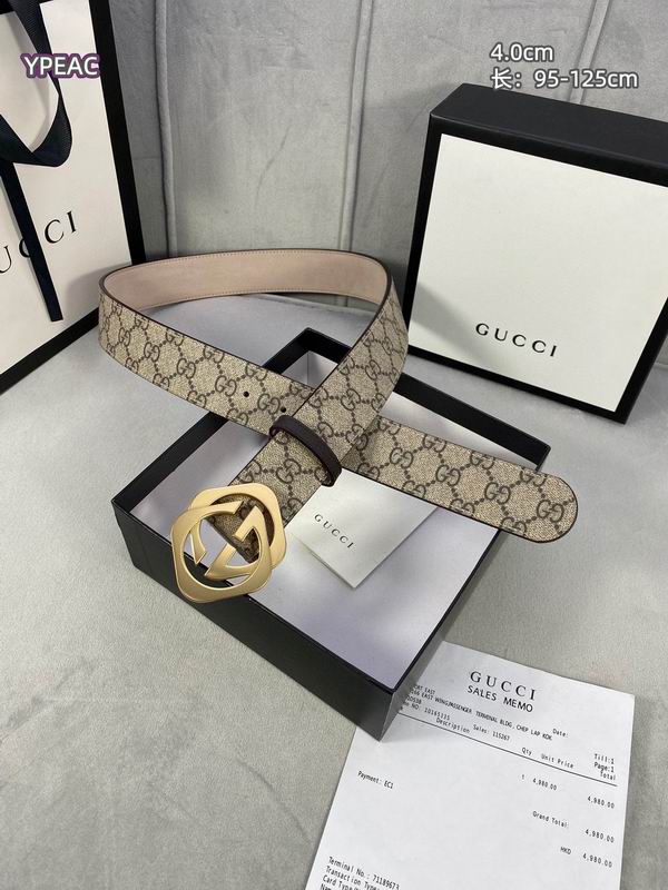 Gucci belt 40mmX95-125cm 8L (39)