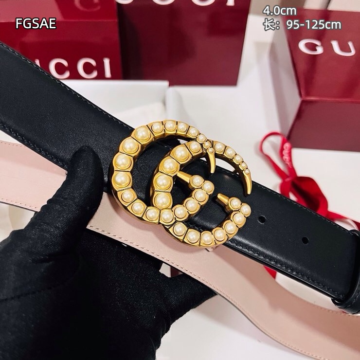 Gucci belt 40mmX95-125cm 8L (4)