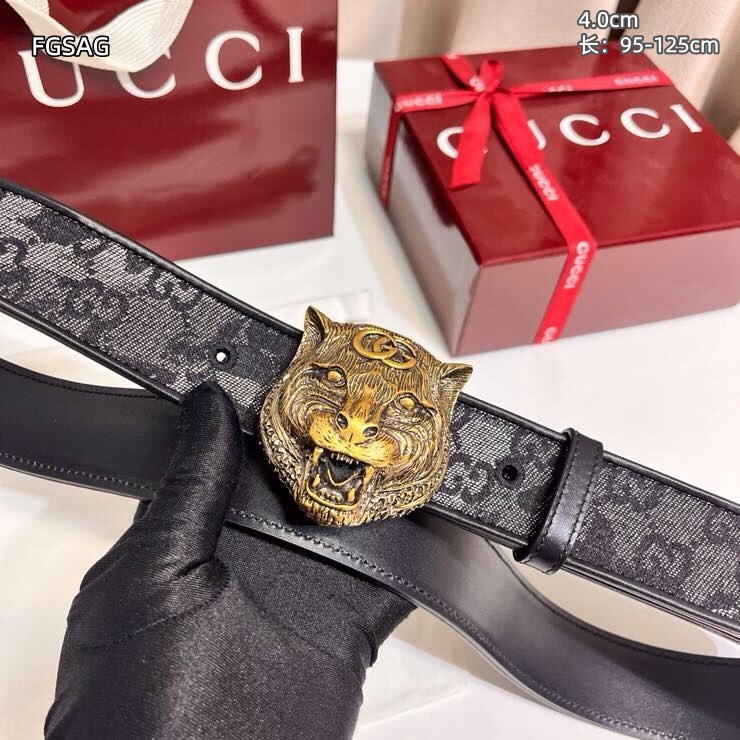Gucci belt 40mmX95-125cm 8L (4)