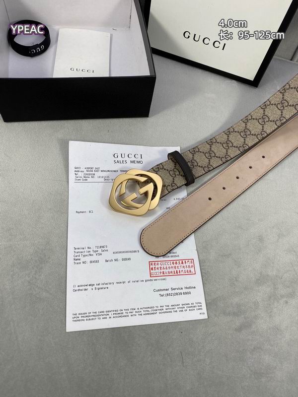 Gucci belt 40mmX95-125cm 8L (40)