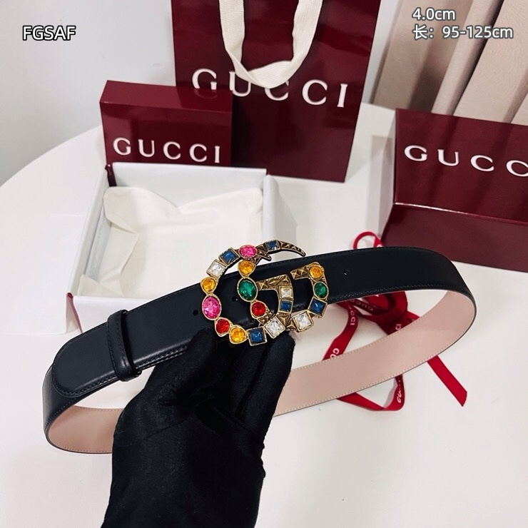 Gucci belt 40mmX95-125cm 8L (40)