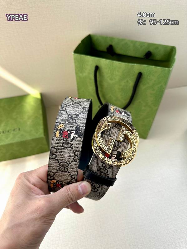 Gucci belt 40mmX95-125cm 8L (42)