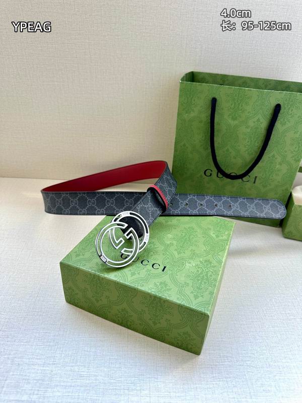 Gucci belt 40mmX95-125cm 8L (42)