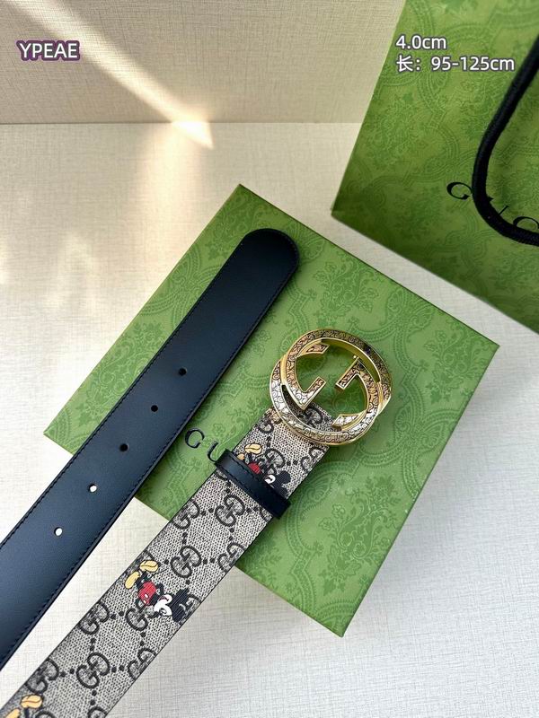 Gucci belt 40mmX95-125cm 8L (43)