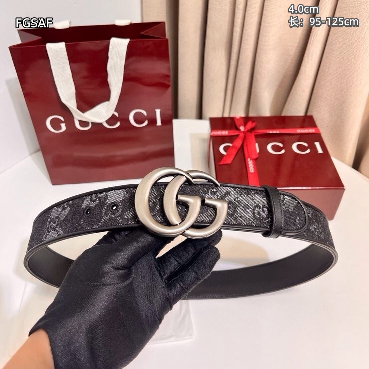 Gucci belt 40mmX95-125cm 8L (46)