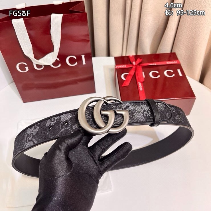 Gucci belt 40mmX95-125cm 8L (48)