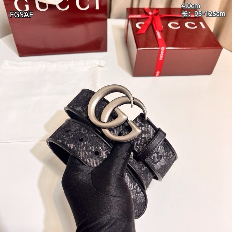 Gucci belt 40mmX95-125cm 8L (49)