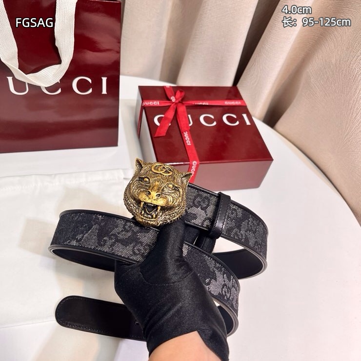 Gucci belt 40mmX95-125cm 8L (5)