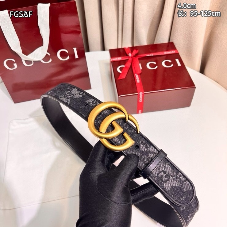 Gucci belt 40mmX95-125cm 8L (50)
