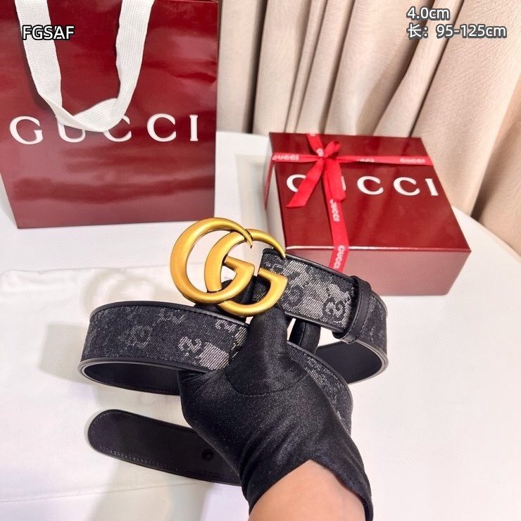 Gucci belt 40mmX95-125cm 8L (51)