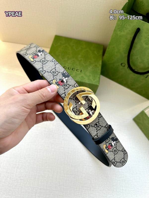 Gucci belt 40mmX95-125cm 8L (52)