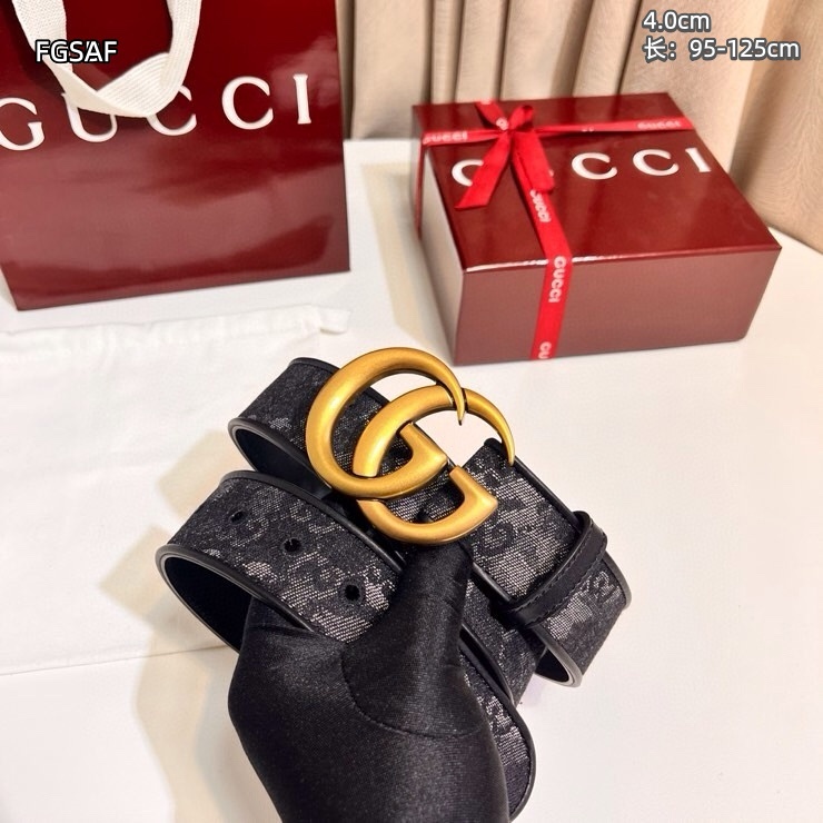 Gucci belt 40mmX95-125cm 8L (53)