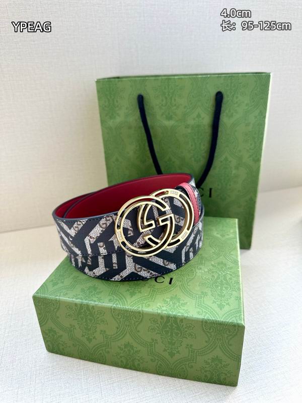 Gucci belt 40mmX95-125cm 8L (54)
