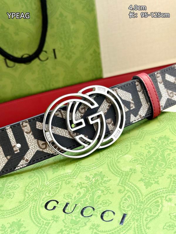 Gucci belt 40mmX95-125cm 8L (56)