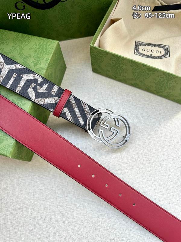 Gucci belt 40mmX95-125cm 8L (58)