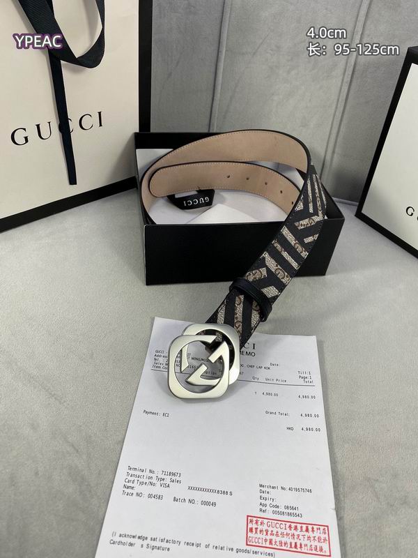 Gucci belt 40mmX95-125cm 8L (6)