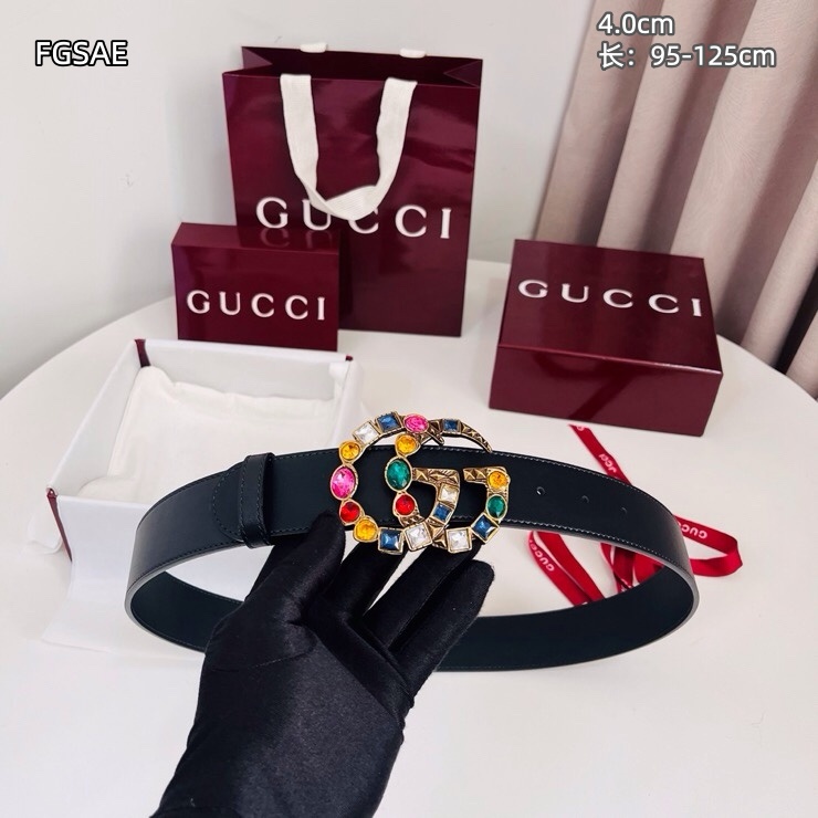 Gucci belt 40mmX95-125cm 8L (6)