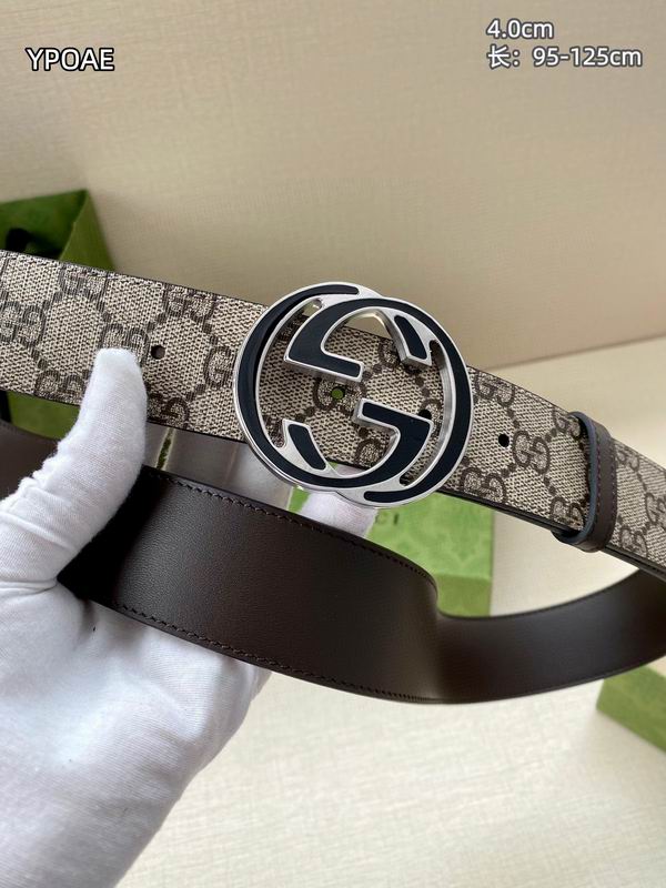 Gucci belt 40mmX95-125cm 8L (62)