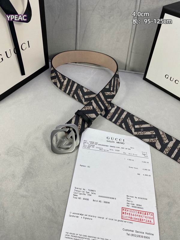 Gucci belt 40mmX95-125cm 8L (7)