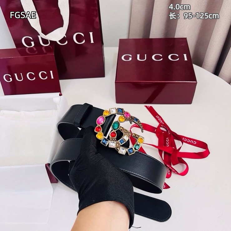 Gucci belt 40mmX95-125cm 8L (7)