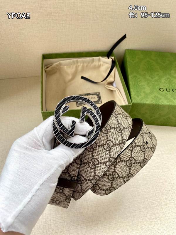 Gucci belt 40mmX95-125cm 8L (75)