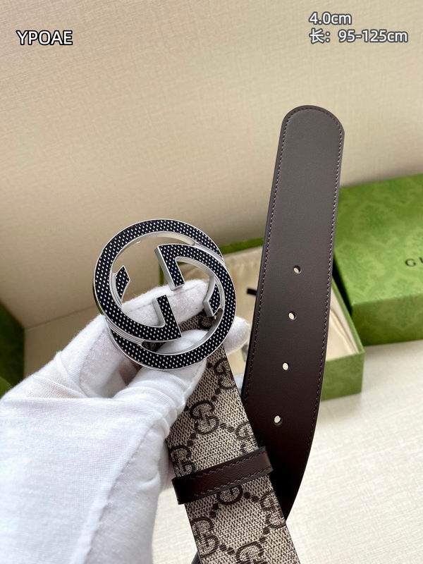Gucci belt 40mmX95-125cm 8L (77)