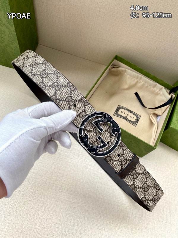 Gucci belt 40mmX95-125cm 8L (78)