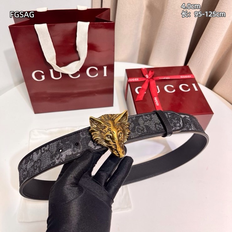 Gucci belt 40mmX95-125cm 8L (8)