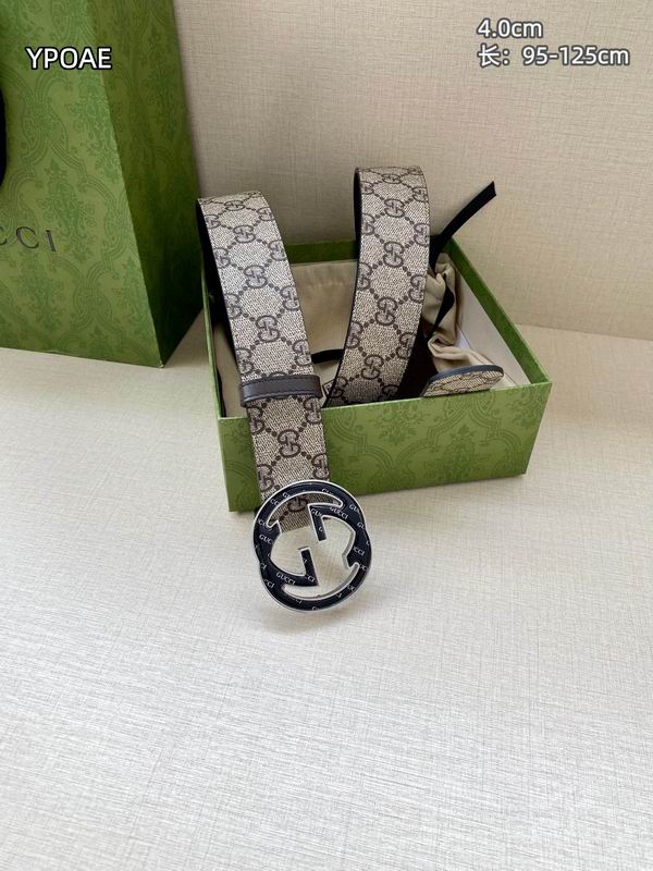Gucci belt 40mmX95-125cm 8L (82)