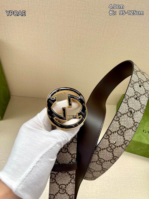 Gucci belt 40mmX95-125cm 8L (84)