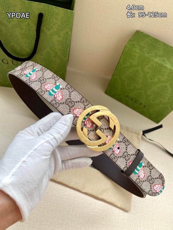 Gucci belt 40mmX95-125cm 8L (87)