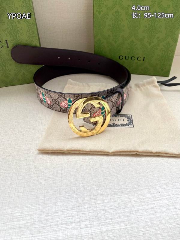 Gucci belt 40mmX95-125cm 8L (88)