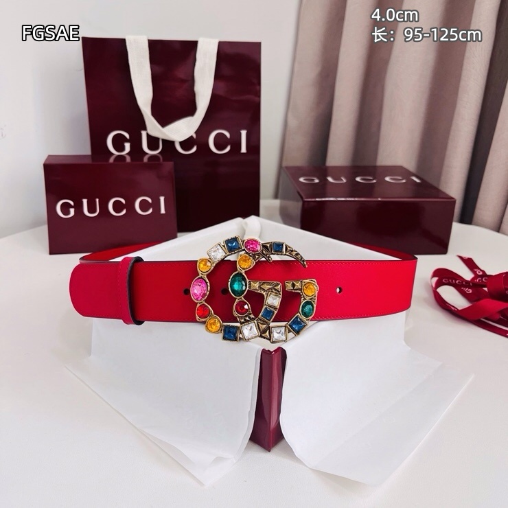 Gucci belt 40mmX95-125cm 8L (9)
