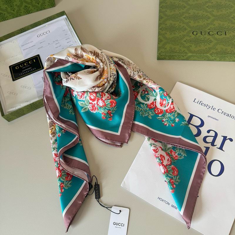 Gucci silk scarf hm (101)