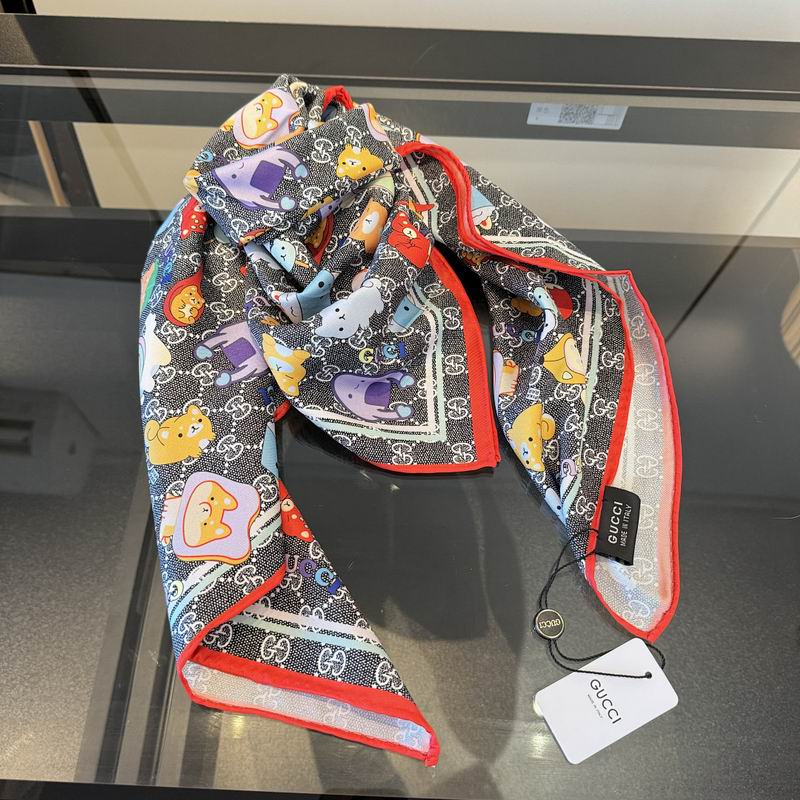 Gucci silk scarf hm (115)