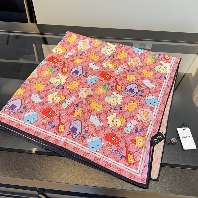 Gucci silk scarf hm (117)