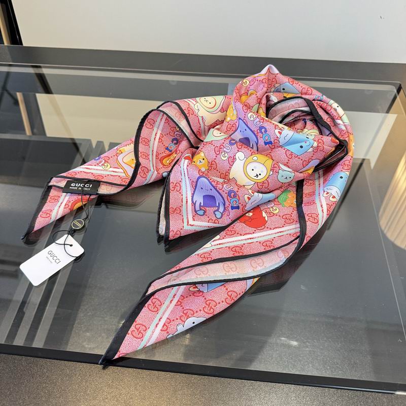 Gucci silk scarf hm (118)